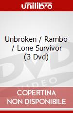 Unbroken / Rambo / Lone Survivor (3 Dvd) dvd