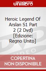 Heroic Legend Of Arslan S1 Part 2 (2 Dvd) [Edizione: Regno Unito] dvd