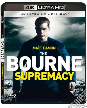 (Blu-Ray Disk) Bourne Supremacy (The) (Blu-Ray 4K Ultra HD+Blu-Ray) film in dvd di Paul Greengrass