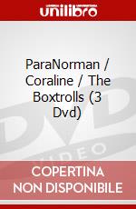 ParaNorman / Coraline / The Boxtrolls (3 Dvd) dvd