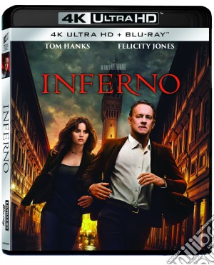 (Blu-Ray Disk) Inferno (4K Ultra Hd+Blu-Ray) film in dvd di Ron Howard