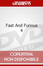 Fast And Furious 4 dvd
