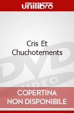 Cris Et Chuchotements dvd
