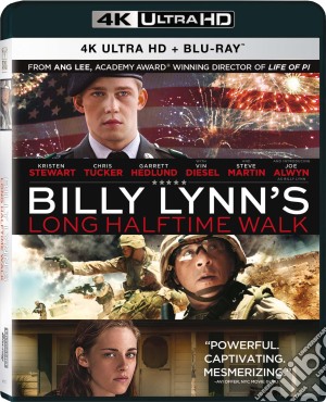 (Blu-Ray Disk) Billy Lynn: Un Giorno Da Eroe (4K Uhd+Blu-Ray) film in dvd di Ang Lee