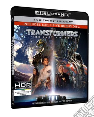 (Blu-Ray Disk) Transformers: L'Ultimo Cavaliere (4K Ultra Hd+Blu-Ray) film in dvd di Michael Bay