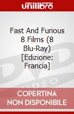 Fast And Furious 8 Films (8 Blu-Ray) [Edizione: Francia] dvd