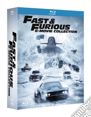 (Blu-Ray Disk) Fast And Furious - 8 Movie Collection (8 Blu-Ray) film in dvd di Rob Cohen,F. Gary Gray,Justin Lin,John Singleton,James Wan