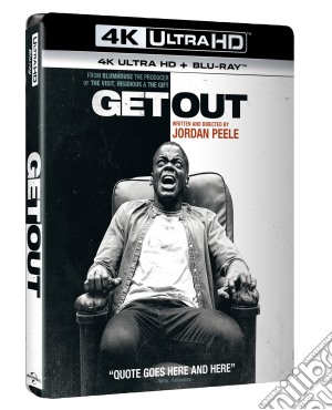 (Blu-Ray Disk) Scappa - Get Out (Blu-Ray 4K Ultra HD+Blu-Ray) film in dvd di Jordan Peele