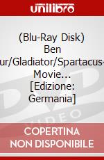 (Blu-Ray Disk) Ben Hur/Gladiator/Spartacus-3 Movie... [Edizione: Germania] brd