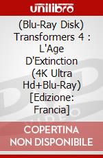(Blu-Ray Disk) Transformers 4 : L'Age D'Extinction (4K Ultra Hd+Blu-Ray) [Edizione: Francia] brd