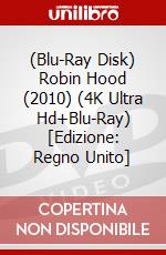 (Blu-Ray Disk) Robin Hood (2010) (4K Ultra Hd+Blu-Ray) [Edizione: Regno Unito] brd
