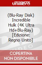 (Blu-Ray Disk) Incredible Hulk (4K Ultra Hd+Blu-Ray) [Edizione: Regno Unito] brd
