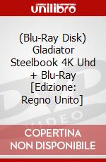 (Blu-Ray Disk) Gladiator Steelbook 4K Uhd + Blu-Ray [Edizione: Regno Unito] brd