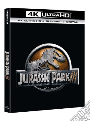 (Blu-Ray Disk) Jurassic Park 3 (4K Ultra Hd+Blu-Ray) film in dvd di Joe Johnston