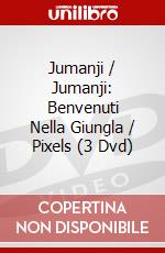 Jumanji / Jumanji: Benvenuti Nella Giungla / Pixels (3 Dvd) dvd