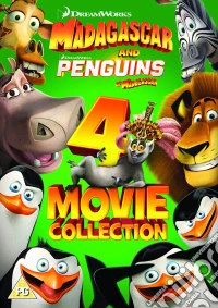 Madagascar/ Escape 2 Africa/Europes Most Wanted/Penguins Of Madagascar - 2018 Artwork Refresh (4 Dvd) dvd