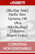 (Blu-Ray Disk) Pacific Rim: Uprising (4K Ultra Hd+Blu-Ray) [Edizione: Regno Unito] brd