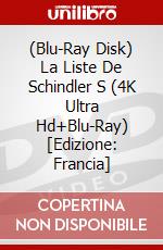 (Blu-Ray Disk) La Liste De Schindler S (4K Ultra Hd+Blu-Ray) [Edizione: Francia] brd