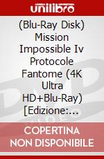 (Blu-Ray Disk) Mission Impossible Iv Protocole Fantome (4K Ultra HD+Blu-Ray) [Edizione: Francia] brd