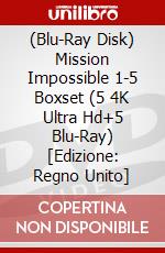 (Blu-Ray Disk) Mission Impossible 1-5 Boxset (5 4K Ultra Hd+5 Blu-Ray)  [Edizione: Regno Unito] brd