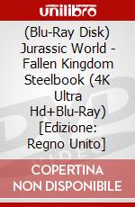 (Blu-Ray Disk) Jurassic World - Fallen Kingdom Steelbook (4K Ultra Hd+Blu-Ray) [Edizione: Regno Unito] brd