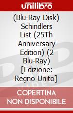 (Blu-Ray Disk) Schindlers List (25Th Anniversary Edition) (2 Blu-Ray) [Edizione: Regno Unito] brd