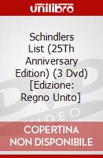 Schindlers List (25Th Anniversary Edition) (3 Dvd) [Edizione: Regno Unito] dvd