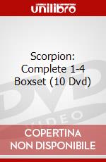 Scorpion: Complete 1-4 Boxset (10 Dvd) dvd