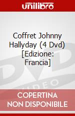 Coffret Johnny Hallyday (4 Dvd) [Edizione: Francia] dvd