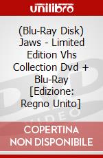 (Blu-Ray Disk) Jaws - Limited Edition Vhs Collection Dvd + Blu-Ray [Edizione: Regno Unito] brd
