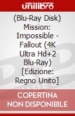 (Blu-Ray Disk) Mission: Impossible - Fallout (4K Ultra Hd+2 Blu-Ray) [Edizione: Regno Unito] brd