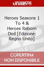 Heroes Seasons 1 To 4 & Heroes Reborn Dvd [Edizione: Regno Unito] dvd