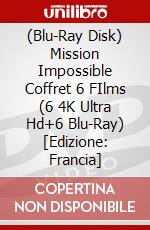 (Blu-Ray Disk) Mission Impossible Coffret 6 FIlms (6 4K Ultra Hd+6 Blu-Ray) [Edizione: Francia] brd