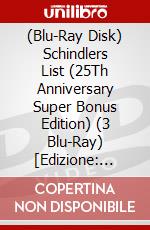 (Blu-Ray Disk) Schindlers List (25Th Anniversary Super Bonus Edition) (3 Blu-Ray) [Edizione: Regno Unito] brd