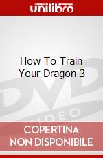 How To Train Your Dragon 3 dvd