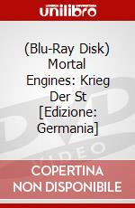 (Blu-Ray Disk) Mortal Engines: Krieg Der St [Edizione: Germania] brd