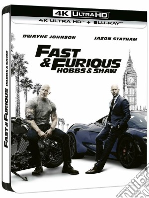 (Blu-Ray Disk) Fast & Furious - Hobbs & Shaw (4K Ultra Hd+Blu-Ray) film in dvd di David Leitch