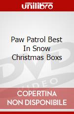 Paw Patrol Best In Snow Christmas Boxs dvd