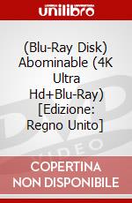 (Blu-Ray Disk) Abominable (4K Ultra Hd+Blu-Ray) [Edizione: Regno Unito] brd