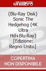 (Blu-Ray Disk) Sonic The Hedgehog (4K Ultra Hd+Blu-Ray) [Edizione: Regno Unito] brd