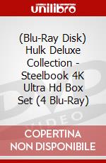 (Blu-Ray Disk) Hulk Deluxe Collection - Steelbook 4K Ultra Hd Box Set (4 Blu-Ray)