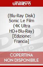 (Blu-Ray Disk) Sonic Le Film (4K Ultra HD+Blu-Ray) [Edizione: Francia] brd