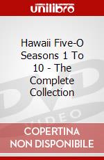 Hawaii Five-O Seasons 1 To 10 - The Complete Collection dvd