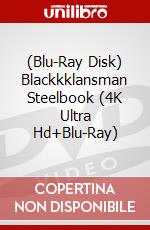 (Blu-Ray Disk) Blackkklansman Steelbook (4K Ultra Hd+Blu-Ray) brd