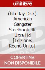 (Blu-Ray Disk) American Gangster Steelbook 4K Ultra Hd [Edizione: Regno Unito] brd