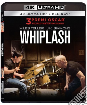 (Blu-Ray Disk) Whiplash (4K Ultra Hd+Blu-Ray) film in dvd di Damien Chazelle