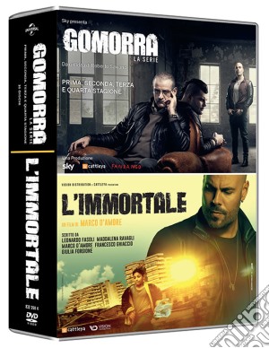 Gomorra - Boxset Stagioni 01-04 + L'Immortale (17 Dvd) film in dvd di Marco D'Amore
