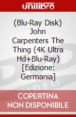 (Blu-Ray Disk) John Carpenters The Thing (4K Ultra Hd+Blu-Ray) [Edizione: Germania] brd