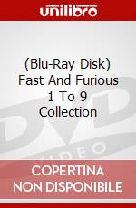 (Blu-Ray Disk) Fast And Furious 1 To 9 Collection brd