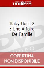 Baby Boss 2 : Une Affaire De Famille dvd